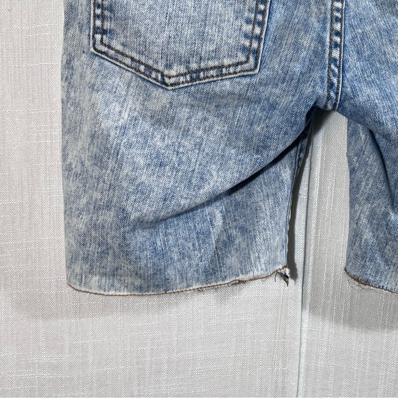 Carmar Acid Washed Denim Jean Shorts Size 26 - Picture 10 of 16
